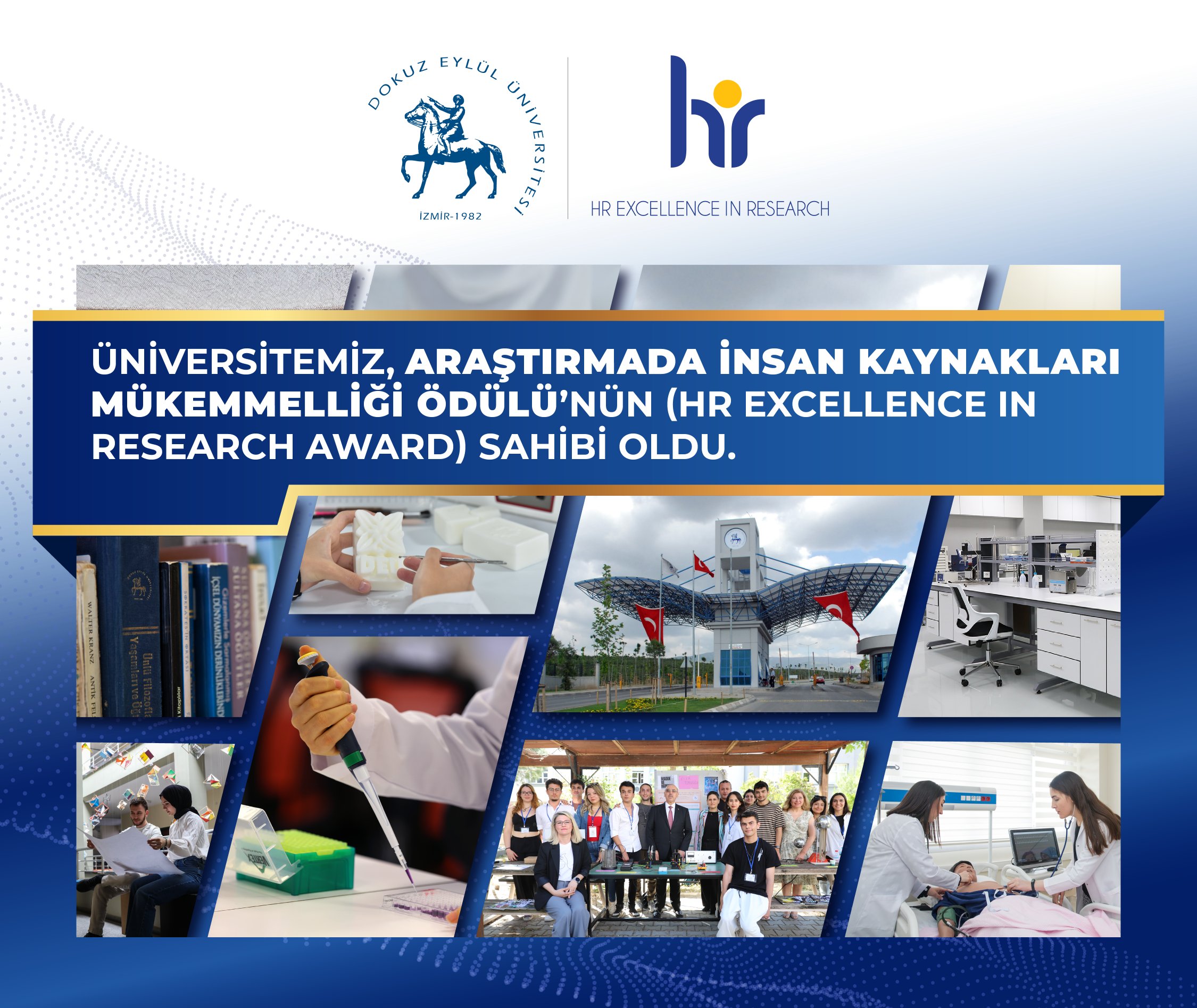 #universitemDEU olarak, Avrupa Komisyonu tarafından verilen ‘Araştırmada İnsan Kaynakları Mükemmelliği Ödülü’nü (HR Excellence in Research Award) kazandığımızı paylaşmaktan mutluluk duyuyoruz.