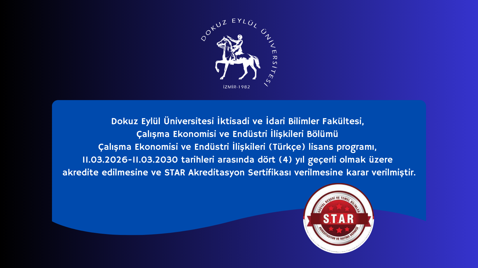 Akreditasyon Duyurusu