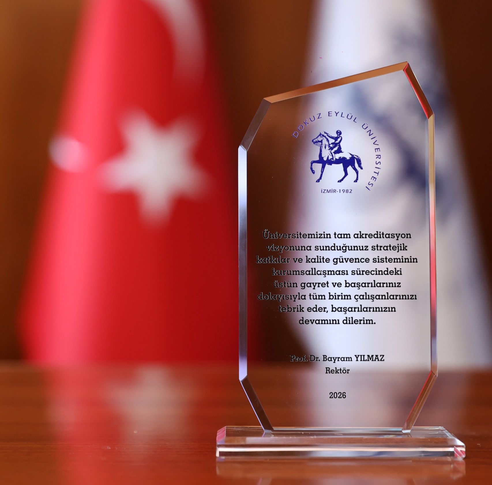 Kalitede Tam Akreditasyon Vizyonu: Başarı Gösteren Birimler Ödüllendirildi